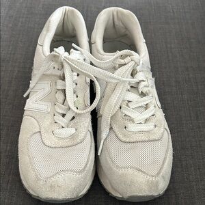 New Balance Off-White Athletic Shoes